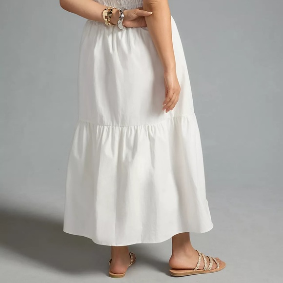 Anthropologie Moon River Square-Neck A-Line Dress 100% Cotton - Picture 13 of 14